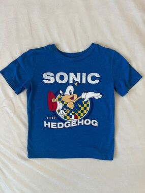 jumping beans Blue Sonic the Hedgehog Short Sleeve Tee